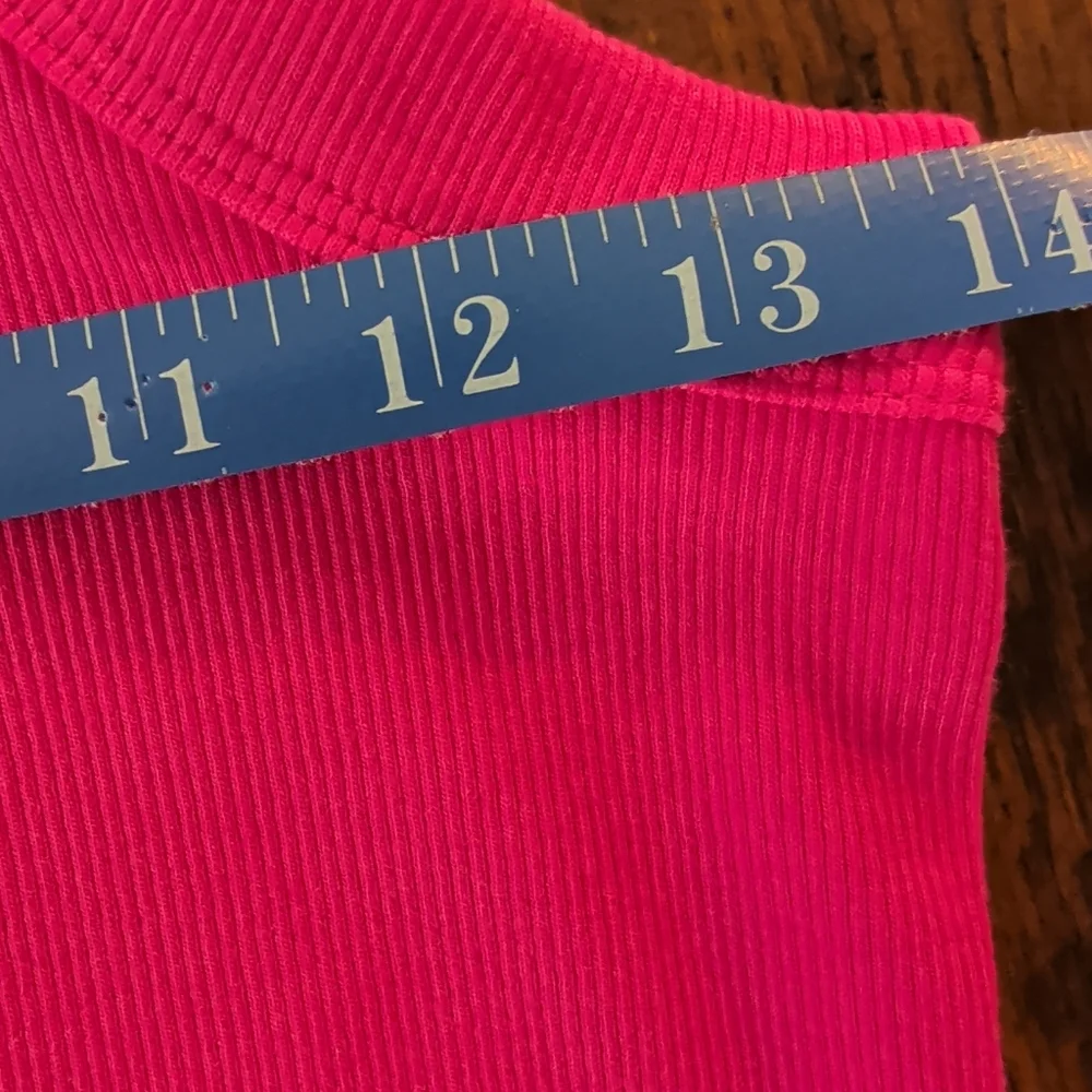 Old Navy Bright Pink Tank Mini Bodycon Dress Size Small New - Picture 8 of 15